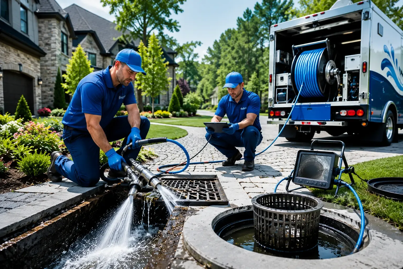Local outdoor drain cleaning professionals in Cade, LA